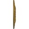 Ekena Millwork Bordeaux Ceiling Medallion (Fits Canopies up to 3 1/4"), Hand-Painted Gold, 22 5/8"OD x 1 3/4"P CM22BOGLS - alternate 4